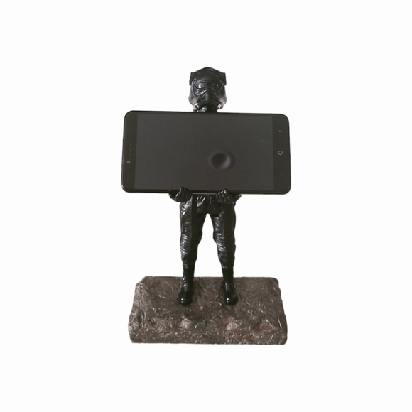 Star Wars First Order TIE FIGHTER PILOT Cell Phone Remote Control Holder - Picture 6 of 10